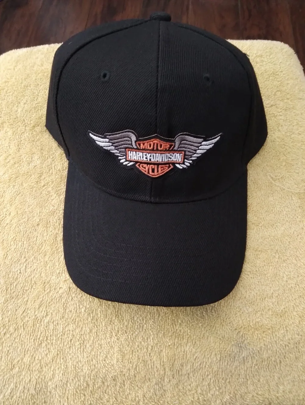 Harley-Davidson structured black